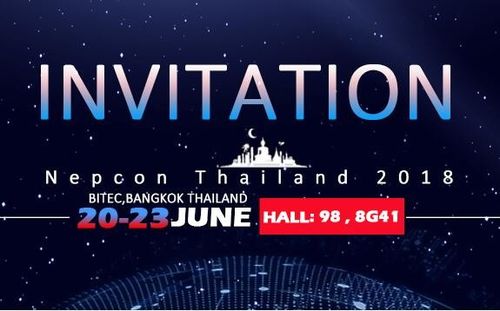 Последние блоги о компании Присоединяться к нам на Nepcon Таиланде! 20-ое23 июня 2018